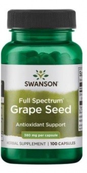 Swanson Full Spectrum Grape Seed 380 mg 